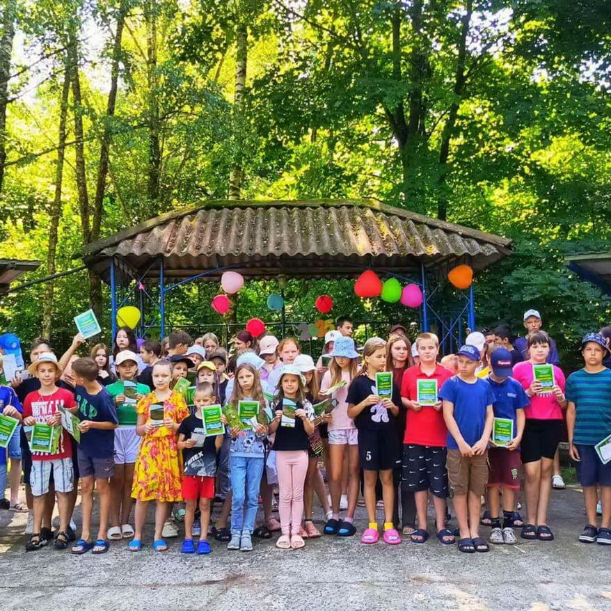 Знакомство с заказником «Званец» для воспитанников лагеря «Винч»